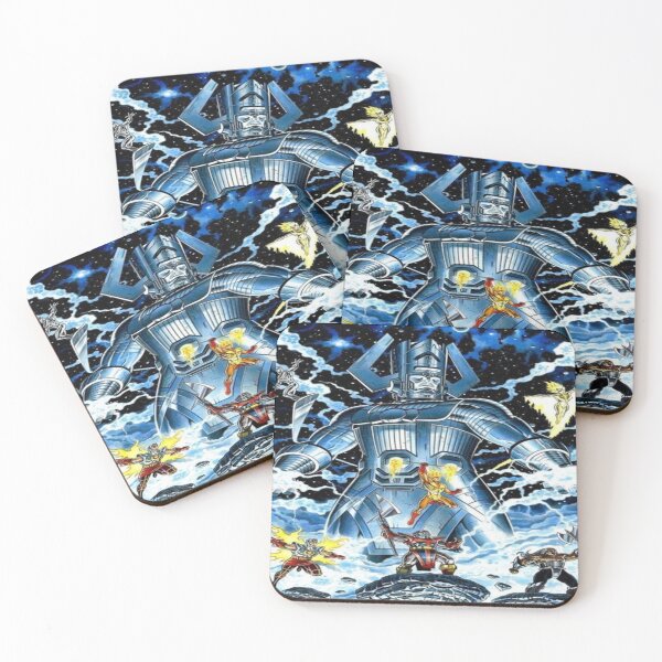 Item preview, The Mighty Heralds and the Devourer of Worlds: Epic and Exclusive Art designed and sold by MosaicMagic.