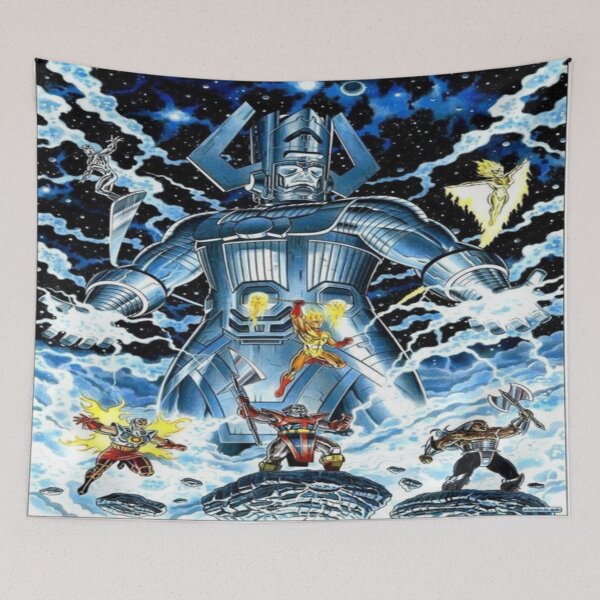 Item preview, The Mighty Heralds and the Devourer of Worlds: Epic and Exclusive Art designed and sold by MosaicMagic.
