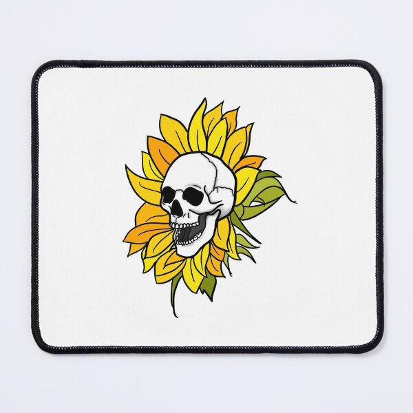 Item preview, Skull Sunflower designed and sold by omgday.