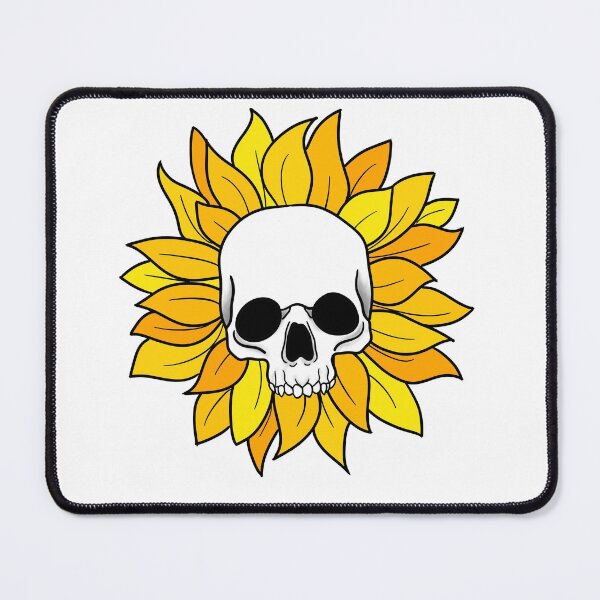 Item preview, Skull Sunflower designed and sold by omgday.