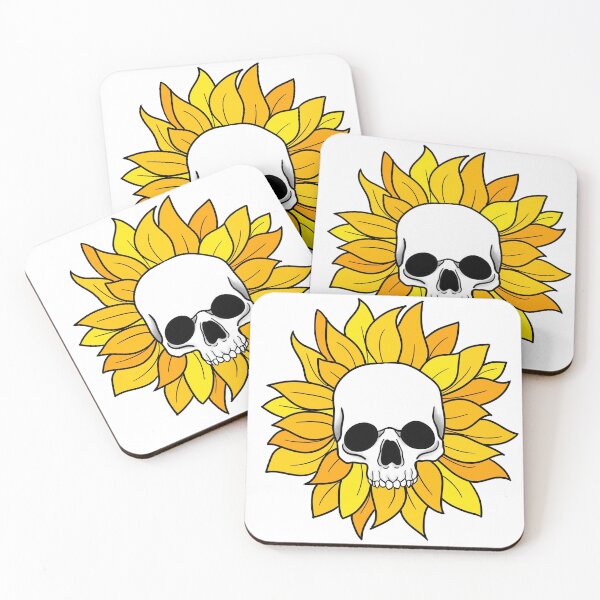 Item preview, Skull Sunflower  designed and sold by omgday.