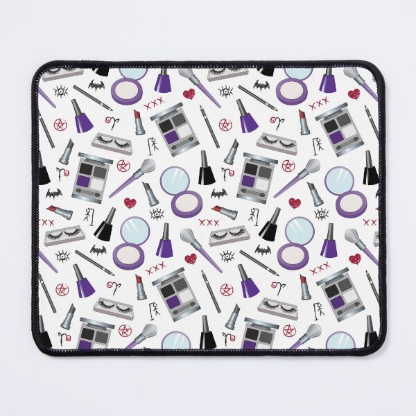 Item preview, Goth cosmetics pattern designed and sold by Creepy-Cupcakes.