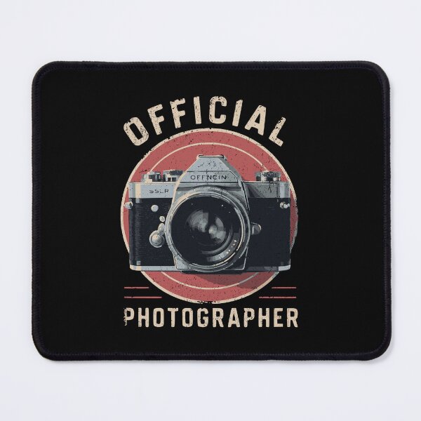 Item preview, Official Photographer - Cool Photography Lover Camera designed and sold by Urban-Alien.