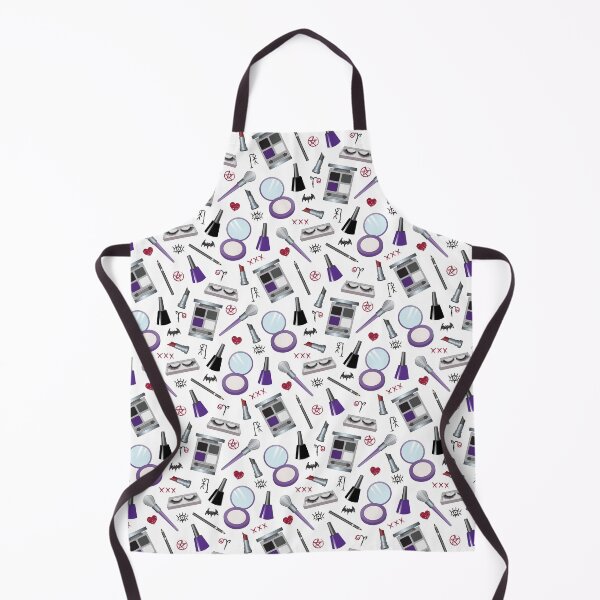 Item preview, Goth cosmetics pattern designed and sold by Creepy-Cupcakes.