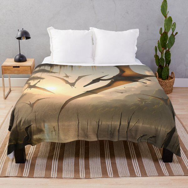 Artikelvorschau, Flug der alten Flugsaurier bei Sonnenuntergang entworfen und verkauft von CitrineLinker.