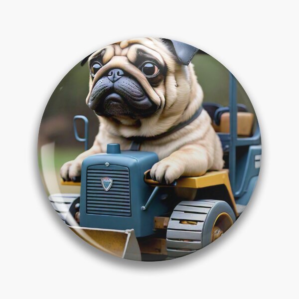 Item preview, pug dozzer designed and sold by pug-maniac.