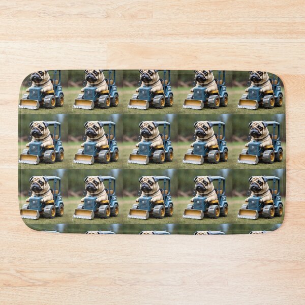 Item preview, pug dozzer designed and sold by pug-maniac.