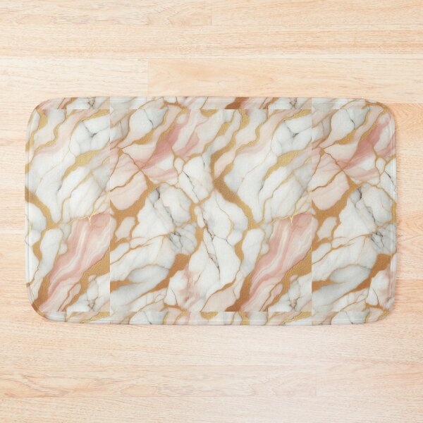 Item preview, Pink, White, and Gold Marble Pattern – Elegant and Soft Marble Design for Fashion and Home Décor Illustration for Luxurious Home Décor and Fashion Accessories designed and sold by 21 Dragonflies.