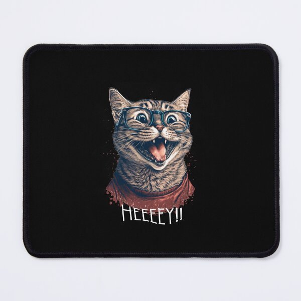 Item preview, Heeee-eey Cat designed and sold by 5PointsDigital.