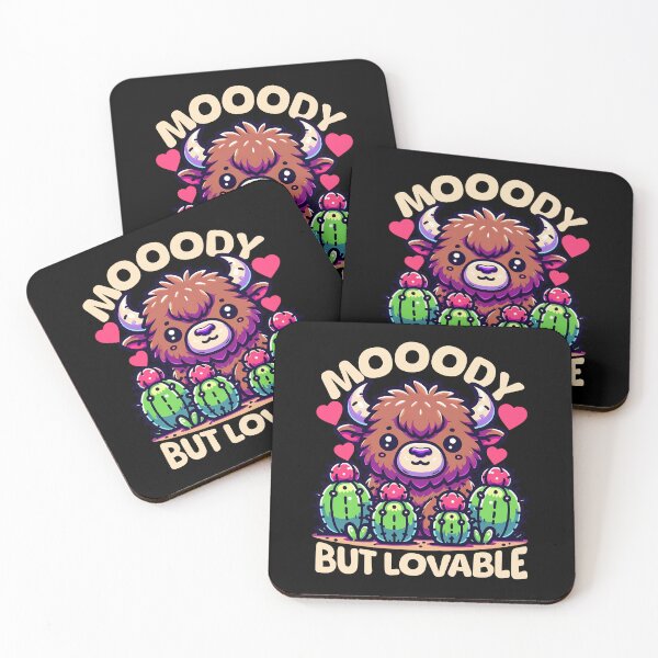Item preview, Highland cow humor designed and sold by EvergreenWhimsy.
