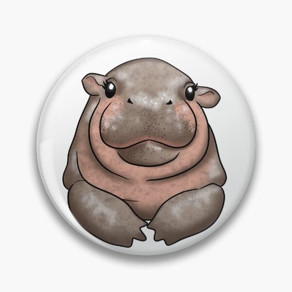 Item preview, Moo Deng Hippo designed and sold by ccontehmorgan.