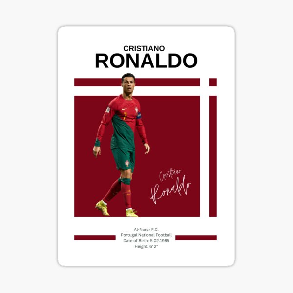 Item preview, Cristiano Ronaldo Poster, Portugal Football Print, Soccer Wall Art, Sports Bedroom Posters, Soccer Gifts, Sports Poster, Football Poster designed and sold by PaperPixelWall.