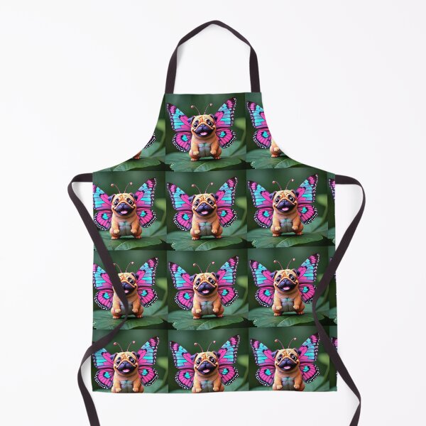 Item preview, pug butterfly designed and sold by pug-maniac.