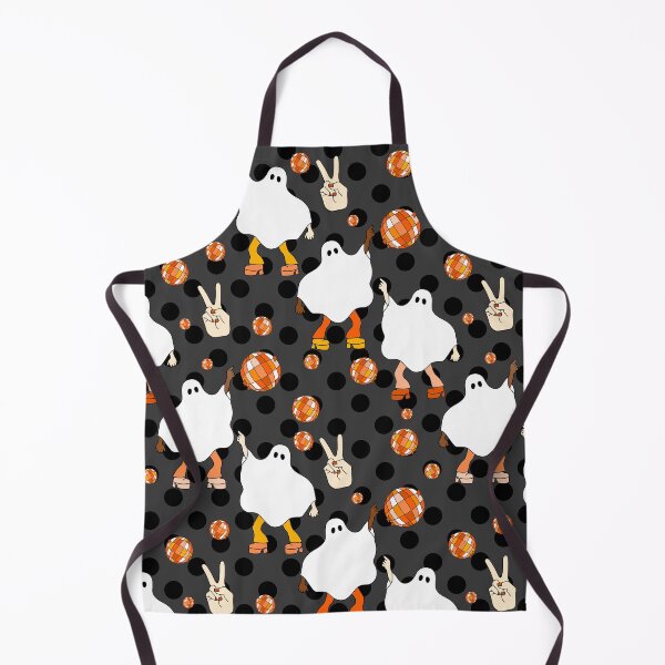 Item preview, disco halloween african ghost orange designed and sold by Gossip Rag.