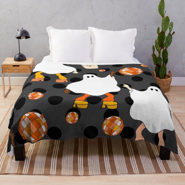Item preview, disco halloween african ghost orange designed and sold by Gossip Rag.