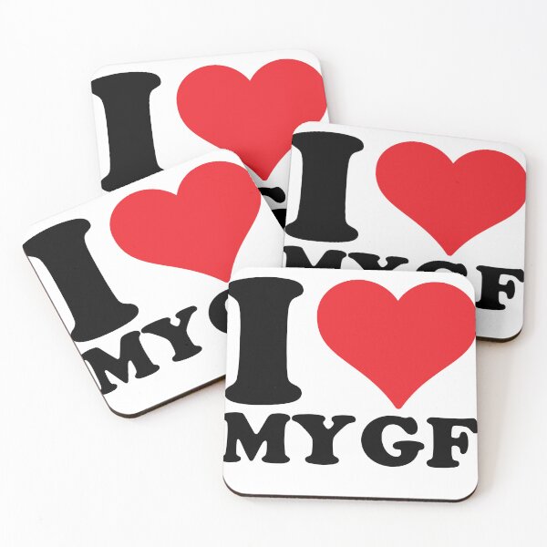 Item preview,  I Love My GF designed and sold by PaintedPixels01.