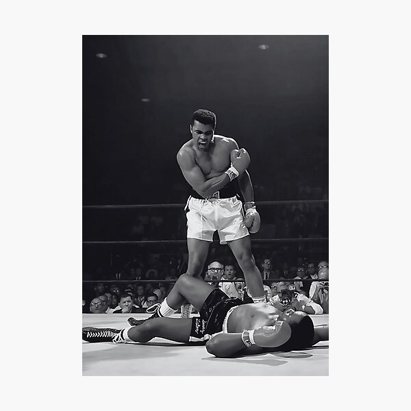 Item preview, Muhammad Ali Poster, Vintage Boxing Wall Art, Muhammad Ali Wall Art, Vintage Sport Poster, Vintage Boxing Poster, Retro Boxing Artwork designed and sold by PaperPixelWall.