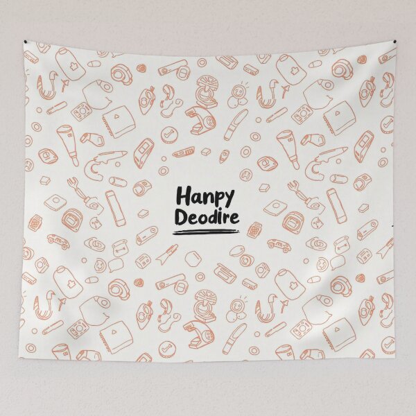 Item preview,  Hand-Drawn Doodle Background - Playful and Creative Design designed and sold by hjian8219.