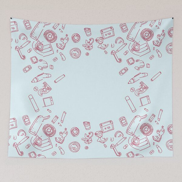 Item preview,  Hand-Drawn Doodle Background - Playful and Creative Design designed and sold by hjian8219.
