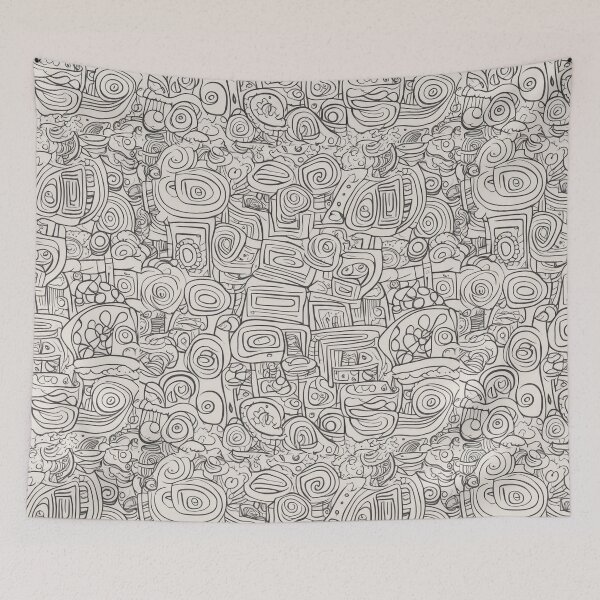 Item preview,  Hand-Drawn Doodle Background - Playful and Creative Design designed and sold by hjian8219.