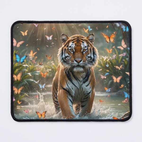Item preview, Tiger and the Butterflies 2 designed and sold by NicholeRose92.