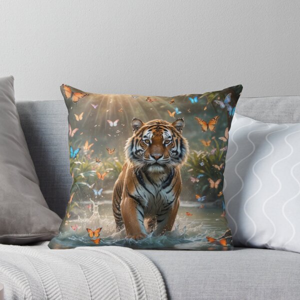 Item preview, Tiger and the Butterflies 2 designed and sold by NicholeRose92.