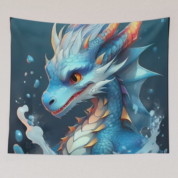 Item preview, Blue dragon. designed and sold by BAR DEC.