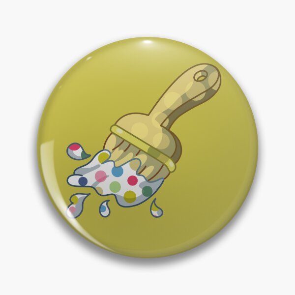 Item preview, Neopets Polka Dot Paint Brush designed and sold by AliceAlpaca6.