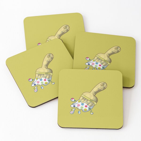 Item preview, Neopets Polka Dot Paint Brush designed and sold by AliceAlpaca6.
