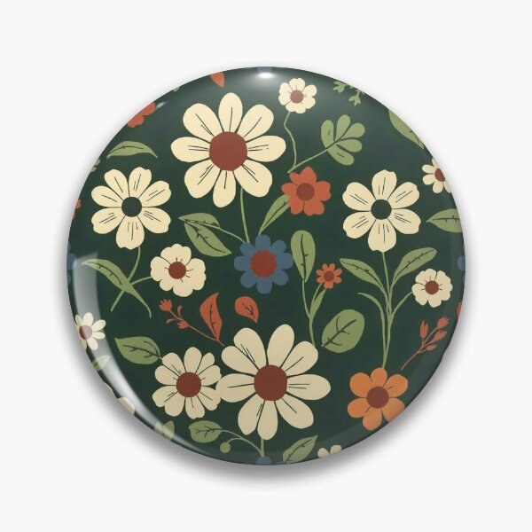Item preview, Flat Floral Pattern Design - Elegant and Minimalistic Nature Illustration designed and sold by hjian8219.