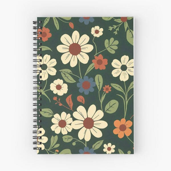 Item preview, Flat Floral Pattern Design - Elegant and Minimalistic Nature Illustration designed and sold by hjian8219.