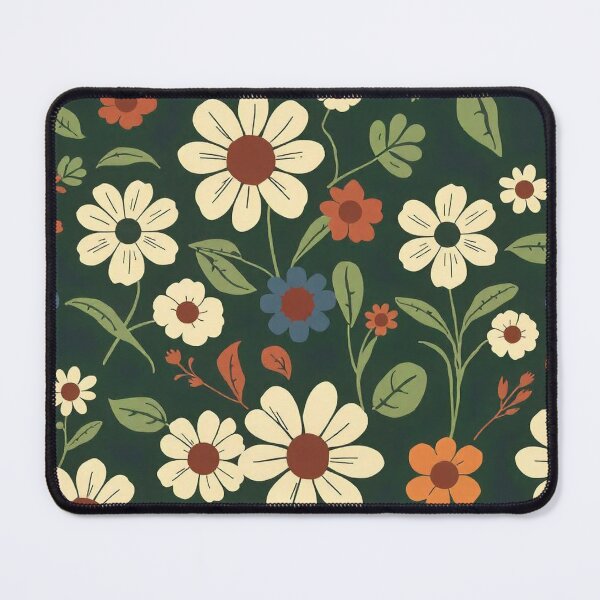 Item preview, Flat Floral Pattern Design - Elegant and Minimalistic Nature Illustration designed and sold by hjian8219.