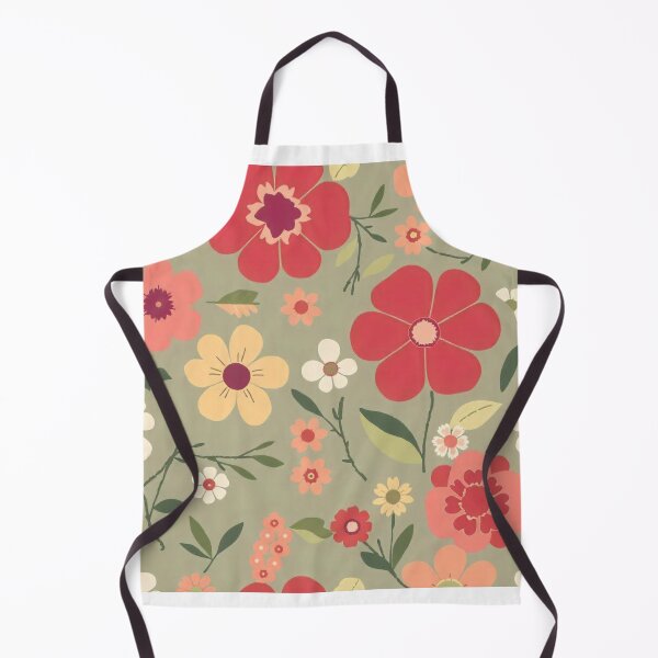 Item preview, Flat Floral Pattern Design - Elegant and Minimalistic Nature Illustration designed and sold by hjian8219.