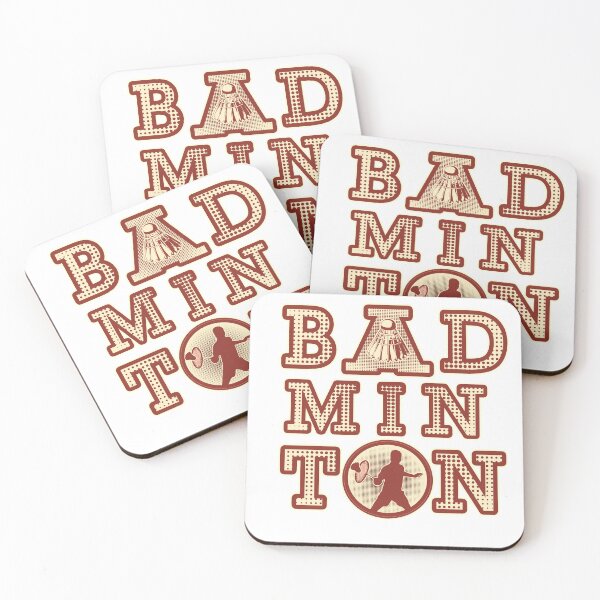 Item preview, Badminton red font designed and sold by PrestonSquires.