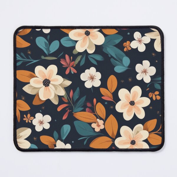 Item preview, Flat Floral Pattern Design - Elegant and Minimalistic Nature Illustration designed and sold by hjian8219.