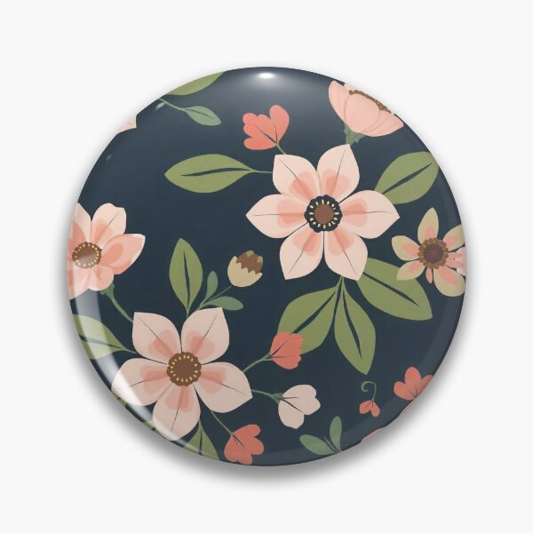 Item preview, Flat Floral Pattern Design - Elegant and Minimalistic Nature Illustration designed and sold by hjian8219.