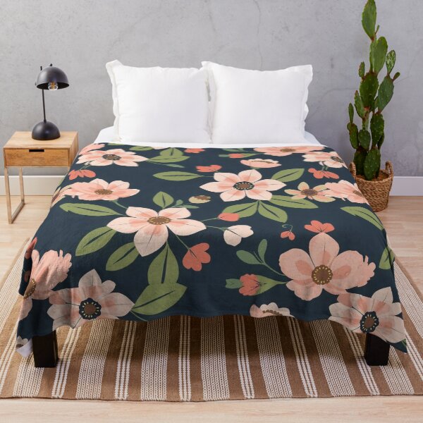 Item preview, Flat Floral Pattern Design - Elegant and Minimalistic Nature Illustration designed and sold by hjian8219.