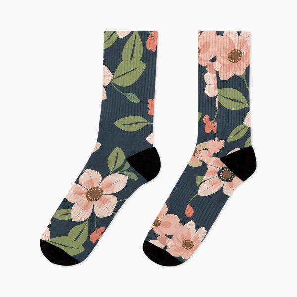 Item preview, Flat Floral Pattern Design - Elegant and Minimalistic Nature Illustration designed and sold by hjian8219.