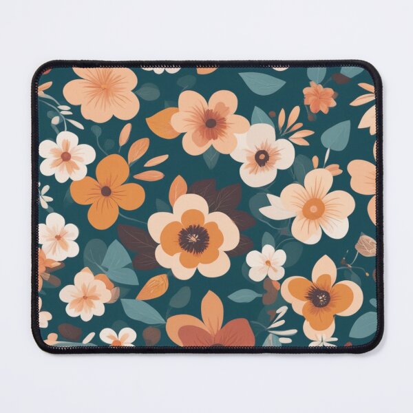 Item preview, Flat Floral Pattern Design - Elegant and Minimalistic Nature Illustration designed and sold by hjian8219.