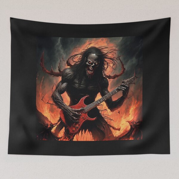 Item preview, Bone Shattering Death Metal Art designed and sold by MetalRockProg.