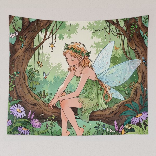 Item preview, Little cute fairy. designed and sold by PatDoArt.