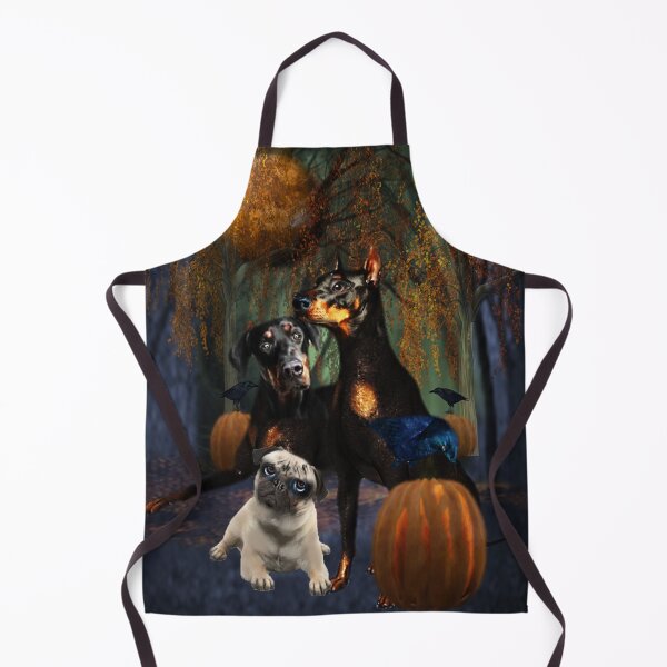 Item preview, Three Dogs and a Pumpkin designed and sold by Patricia Brown.