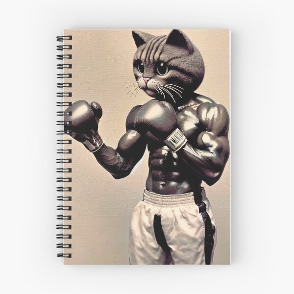 Item preview, Cat Boxer designed and sold by Dogtooth Director.