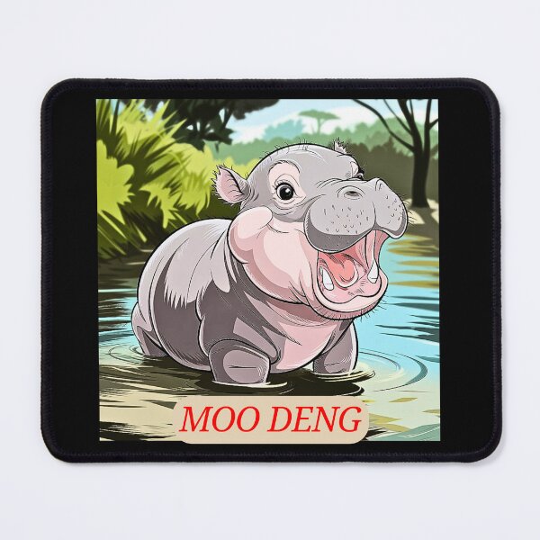 Artikelvorschau, Moo Deng entworfen und verkauft von Echo Aesthetics.