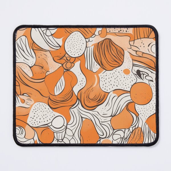 Item preview, Hand-Drawn Abstract Organic Shapes Background - Creative and Freeform Design designed and sold by hjian8219.