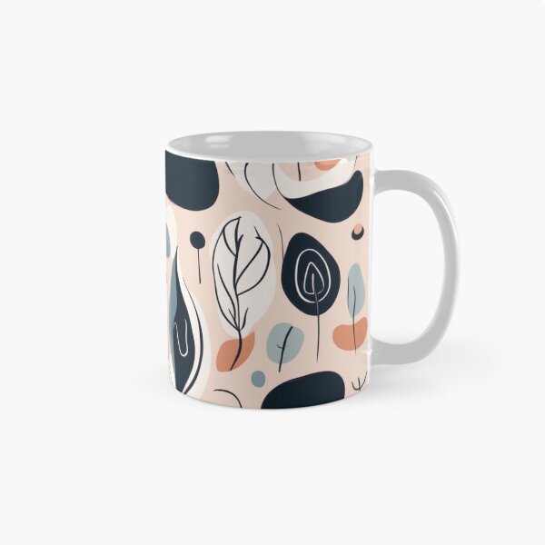 Item preview, Hand-Drawn Abstract Organic Shapes Background - Creative and Freeform Design designed and sold by hjian8219.
