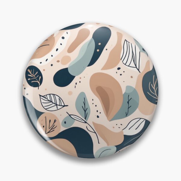Item preview, Hand-Drawn Abstract Organic Shapes Background - Creative and Freeform Design designed and sold by hjian8219.
