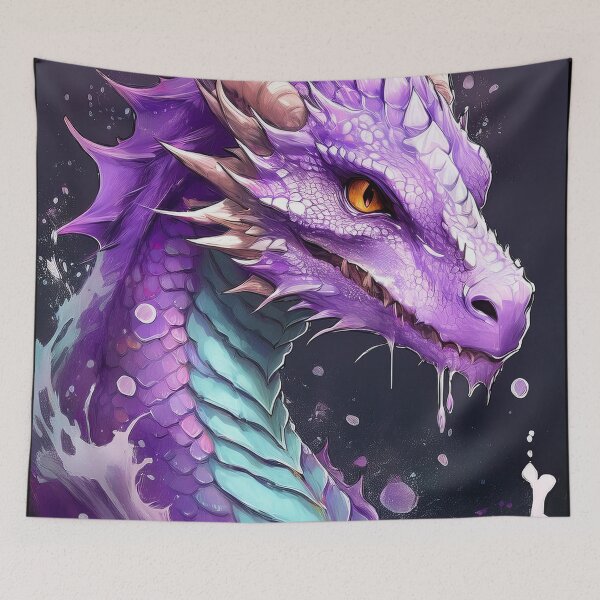 Item preview, Purple dragon. designed and sold by BAR DEC.