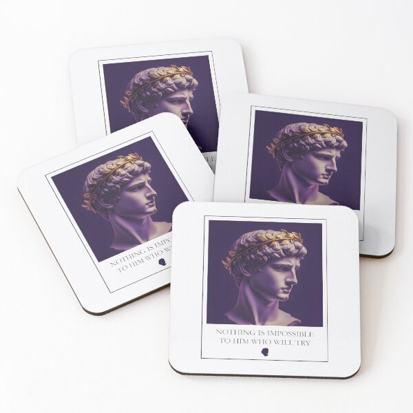 Item preview, Alexander the Great - Nothing is Impossible to Him who will Try designed and sold by Call-Me-AV.