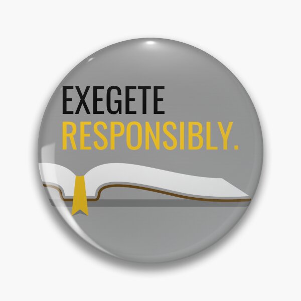 Item preview, Exegete Responsibly - Light - Yellow designed and sold by eBovell.